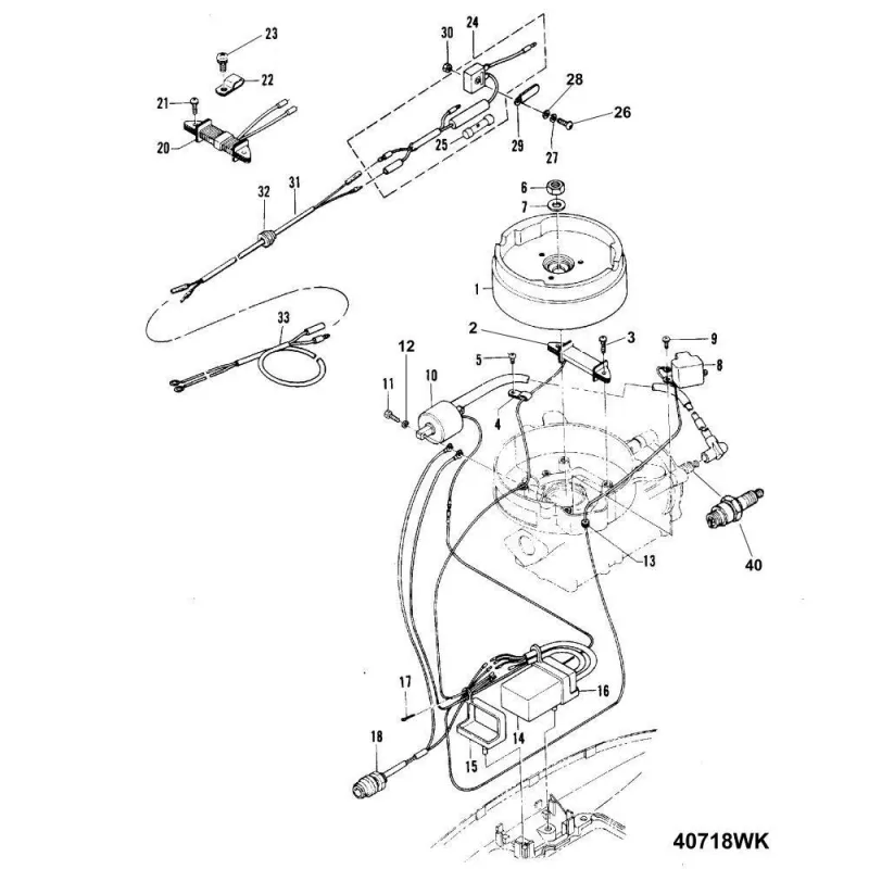 4 / 5 Zündung s/n 9477830 bis 9589153