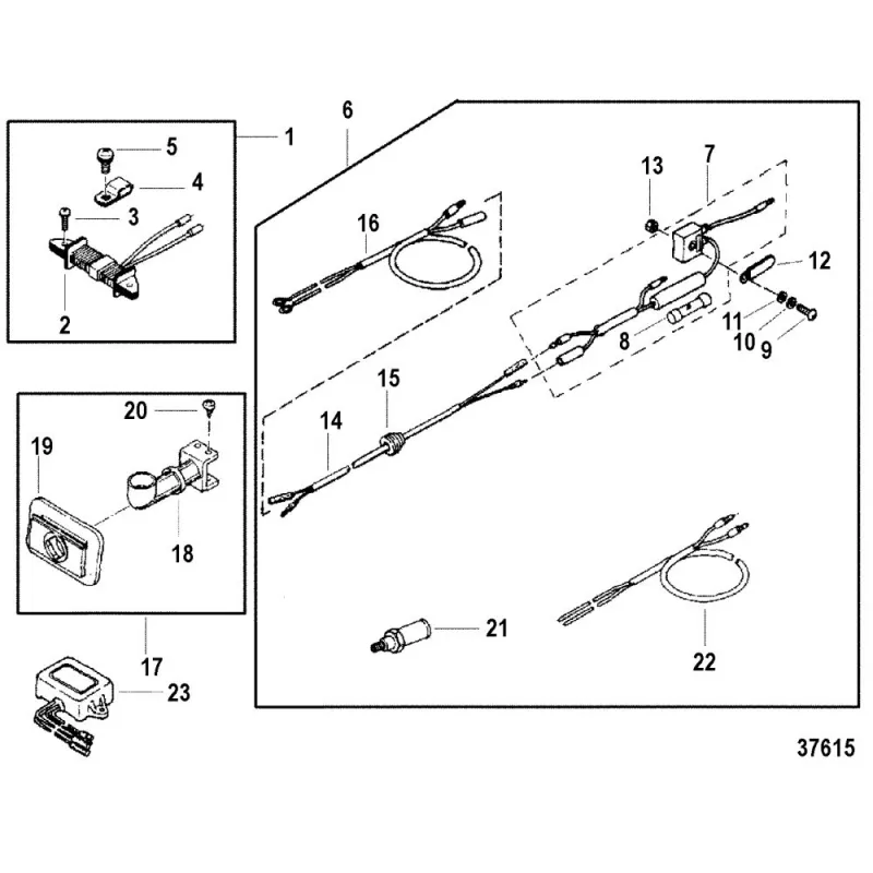 4 / 5 Zubehör - s/n 9477830 bis 9589153