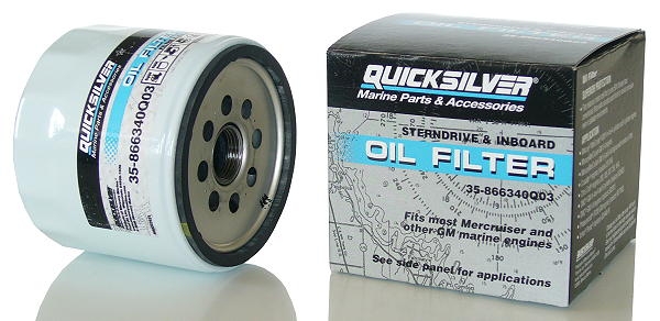 Mercury Quicksilver Ölfilter 35-866340Q03 Filter für Mercruiser Volvo Z-Antrieb