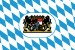 Flagge Bayern 20 x 30 cm