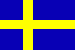 Flagge Schweden 20 x 30 cm
