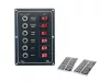 Sechsfach Schalttafel 12 Volt mit Automatiksicherungen