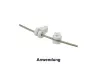 Allen HA144 Kunststoff-Stagreiter bis 3 mm