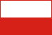Flagge Polen 20 x 30 cm