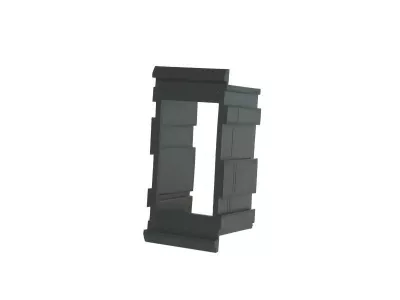 Mittel-Einbaurahmen für Talamex-Schalter, -USB-Buchse oder -Voltmeter, Deluxe-Serie