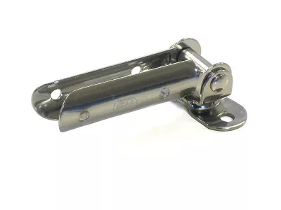 Pinnengelenk Edelstahl rund, für 16 mm Rohr