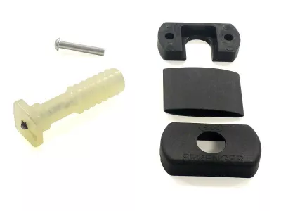 Pinnengelenk mit Sicherheitsfaden für 16 mm Rohr (Innen)