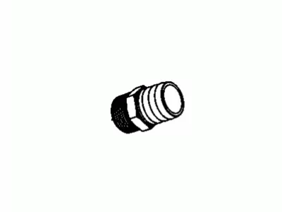Quicksilver Schlauchanschluss 22-866725 - FITTING Straight (.750-14) 3/4-14 NPT