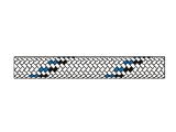 Gleistein DynaLite - Schot und Fall, 8 mm, weiß, KF 2 x blau 2 x schwarz